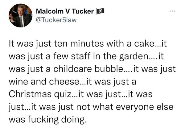 Boris Johnson’s birthday party