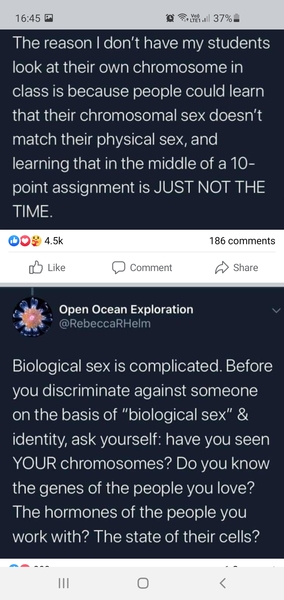Weird one biology