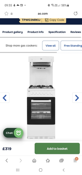 Old school oven grill on top