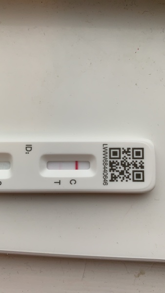 Positive LFT, negative PCR