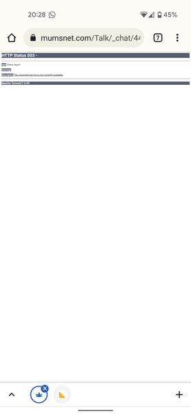 Apache tomcat back again