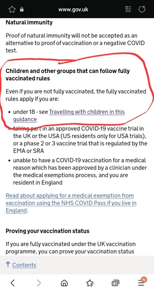 Confused re rules for re entry to England