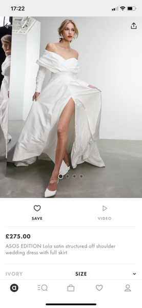 Help needed to find a non-wedding dress wedding dress