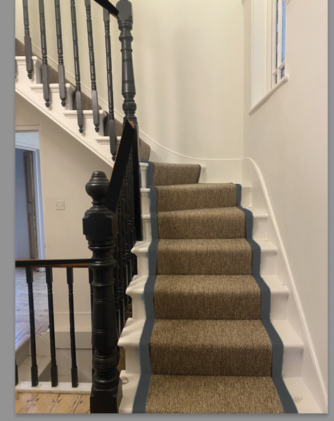 Hate new stair carpet
