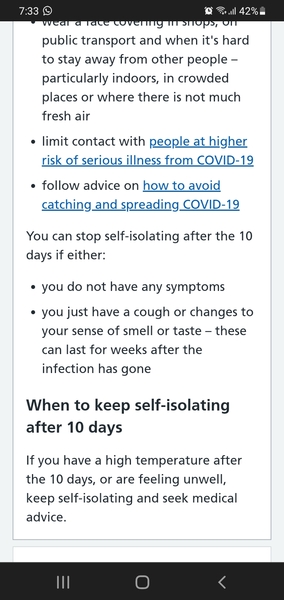 Whitty has confused me…