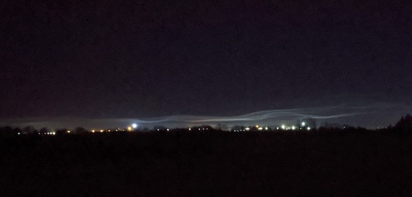 Aurora? Something else? What is this in the sky?
