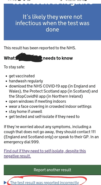 Advice please husband got it