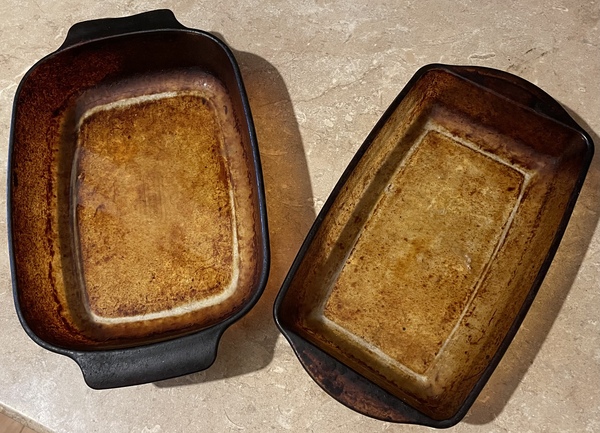 Dirtiest Pyrex dishes ever. Are they salvageable?