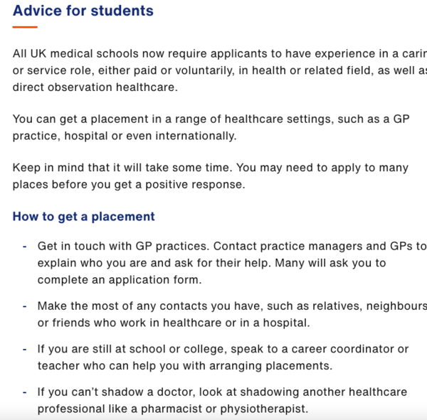 Nhs students and lack of consent.