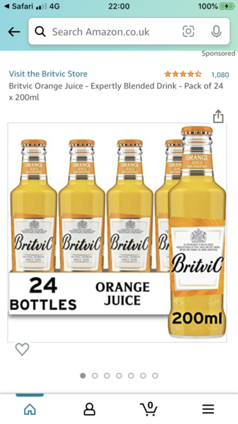 Cheapest Place to order Britvic 55 Orange
