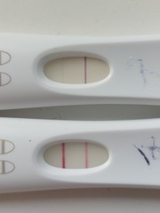 Would you get a line progression with a chemical ? Bleeding 14dpo