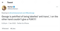 Boy George has spoken...