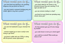 Moral Dilemma Challenge Cards