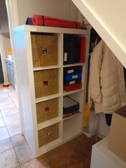 Help, tell me to start de-cluttering.  I have black bags, I have a cloth skip