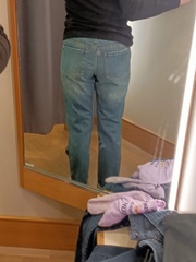 Boyfriend Jeans help!! With photos!