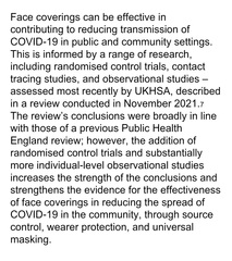 Masks in classrooms secondary