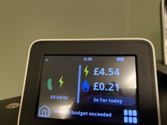 Smart meter shows £5 electricity used by 6.30am?