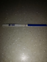 Faint positive/evap?