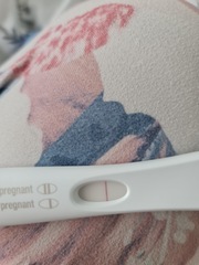Faint line?