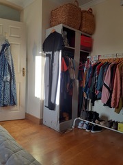 Help, tell me to start de-cluttering.  I have black bags, I have a cloth skip