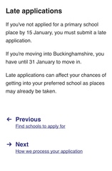 Moving house - schools are full