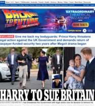 Harry to sue UK governmdnt