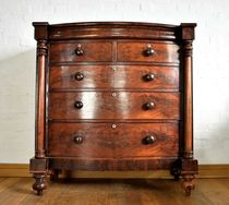 Dark wood furniture