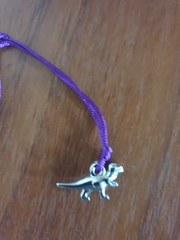 So I bought some ribbon in Suffragette colours rhe other week...