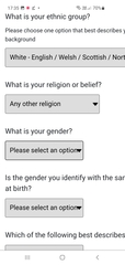 Forms, asking for "gender" not "sex" what can I say?