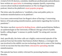 Do you think Spotify should continue to host Joe Rogan's podcast?