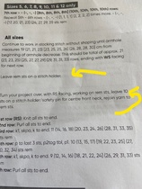 KNITTING HELP - This bloody jumper pattern makes no sense!