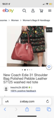 How to get handles replaced on Coach bag?
