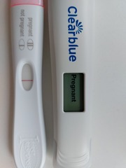 8dpo BFP FRER and clear blue digital. Has anyone else had a digital show pregnant this early.