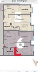 Walk in wardrobe or built in