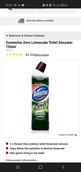 To be disgusted by toilet brushes and want an alternative