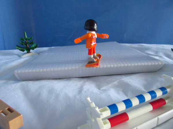 It's the start of the Winter Olympics for the Playmobil people in our house...