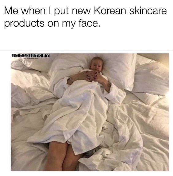 Things I've applied to my face tonight