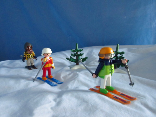 It's the start of the Winter Olympics for the Playmobil people in our house...