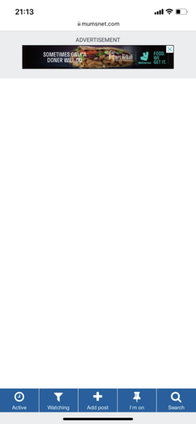 Can't scroll past some adverts