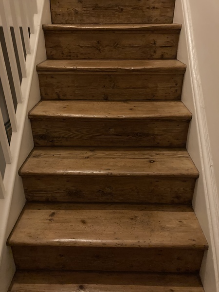 Potential lead paint on staircase