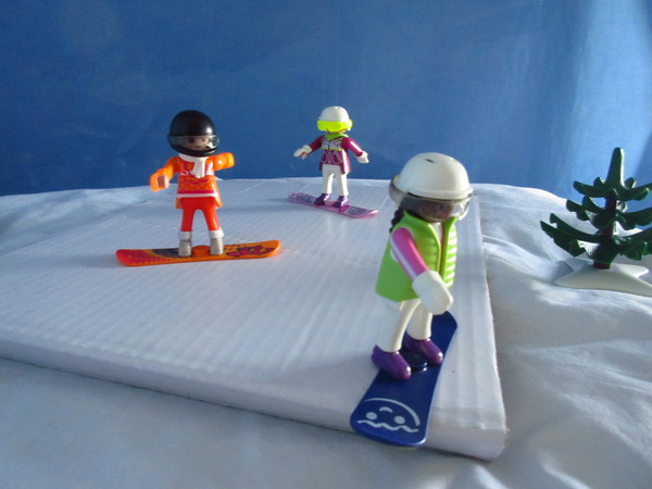 It's the start of the Winter Olympics for the Playmobil people in our house...
