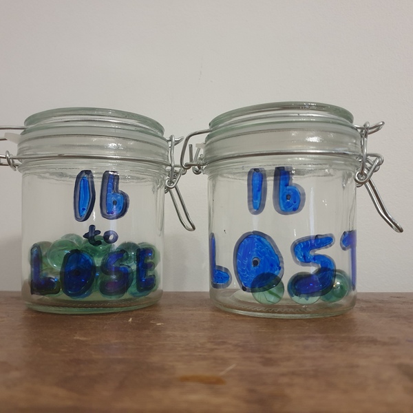 How many beads in a jar?