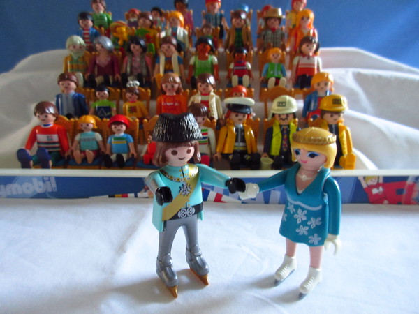 It's the start of the Winter Olympics for the Playmobil people in our house...
