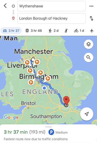 To move because dh inherited property?