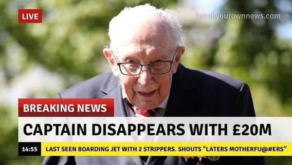 Captain Tom Foundation spent more on costs than causes