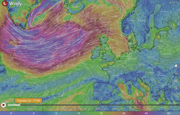 Storm Franklin (Monday 21st February)