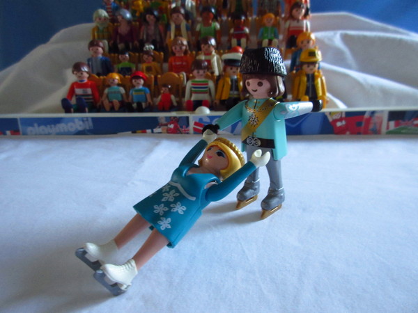 It's the start of the Winter Olympics for the Playmobil people in our house...