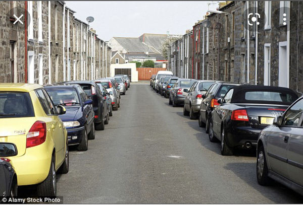 To think that there are too many parked cars on the roads these days?