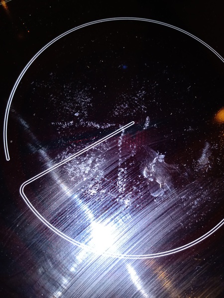 Scratched New Hob so disappointed!