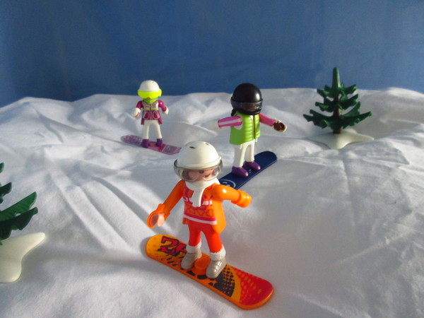 It's the start of the Winter Olympics for the Playmobil people in our house...